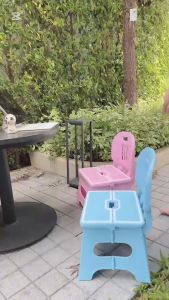 เก้าอี้พับเล็ก  เก้าอี้พับเด็ก เก้าอี้พับพนักพิงมีตัวล็อค เก้าอี้พับพิงหลัง รับน้ำหนักได้ 90 Kgs. พร้อมส่งในไทย