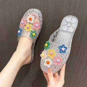 WUUJIA+ | Translucent Breathable Jelly Flat Sandals