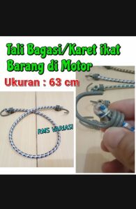 Tali bagasi/karet ikat barang dimotor ( ukuran 63 cm )