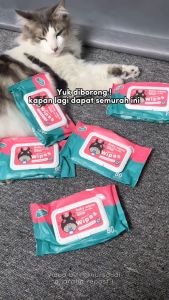 Tisu Basah Bayi Ganti Popok Baby Wet Wipes Organic Tissue Basah Wajah Perawatan Tangan 80 Lembar/Pack Non alkohol