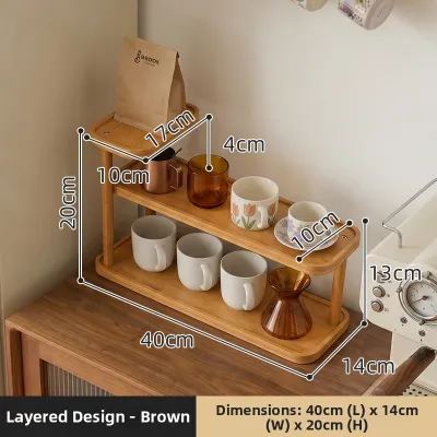 ZHUSHANXIA | Multi-layer Storage Organizer Desktop Rack