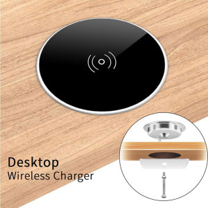 15W QI Wireless Charger Pad: A Compact Desktop Charging Solution