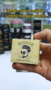 [Chính hãng] Sáp Vuốt Tóc Remaker 50gr + Tặng lược Chabao