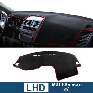 Tấm Che Nắng Bảng Điều Khiển Ô Tô Mitsubishi ASX / RVR Phụ Kiện Chống Trượt Dành Cho Các Mẫu Xe 2010-2022 Nội Thất Đúc Bằng Polyester
