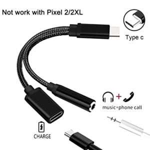 TYPE C JACK AUDIO SPLITTER 2 IN 1 jack audio 3 5 mm3.5MM WITH CHARGING PORT/type c to 3 5mm