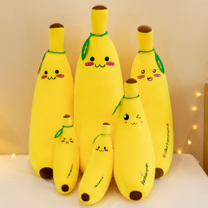 GUAIBUDIAN | Banana Long Pillow Stuffed Toy