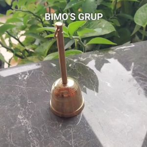 Bel Lonceng Tangkai Kuningan: Aksesoris Lonceng Klinting & Lonceng Es Krim