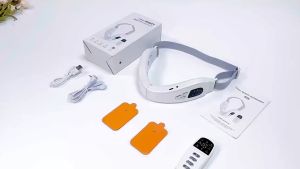 Máy nâng cơ mặt V-Face thiết kế ôm trọn khuôn mặt xóa nọng cằm nâng cơ mặt mát xa ánh sáng EMS..