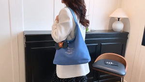 Túi xách vải canvas nữ phong cách Hàn Quốc thanh lịch