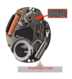 Grosir & Ecer - Mesin Jam Tangan VX82E / VX82 Tanggal Samping dan Bawah Original