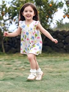 DUDUJIA | Cotton Princess Dress for Girls