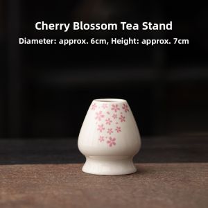 Ceramic Tea Whisk Lid Matcha Tea Whisking Tool Tea Ceremony Accessories Chinese Style Tea Brush Holder Traditional Tea Set Parts