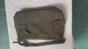 JOANNA BAG #4060 KOREAN CANVAS FASHION LARGE CAPACITY SIMPLIFIED SHOULDER BAG LIGHTWEIGHT WOMEN CRESCENT CROSSBODY BAG