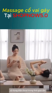 Máy Massage Cổ Vai Gáy 6D Kỹ Thuật Massage Trị Liệu Số 8 Cải Thiện Sức Khỏe Giảm Đau Mỏi Cải Thiện Sức Khỏe Cho Văn Phòng Người Cao Tuổi.