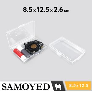 Tempat / Kotak Plastik PP Penyimpanan Kecil Serba Guna / Plastic Storage Box 8.5 x 12.5 x 2.6 / 85 x 125 x 26 cm Samoyed BX-HJ-8512526 (Aksesoris / Pernak-Pernik / Perhiasan / Obat)