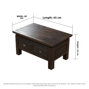 TONGMUSHIJIA | Tatami Zen Style Chinese Antique Low Tea Table with Drawer