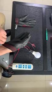 Insulated Gloves Anti Shock 220V Low Voltage 380V Household Work Thickened Industrial Electrical Operation Safety