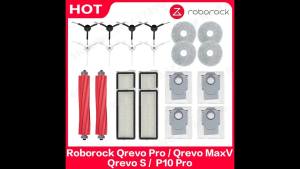Roborock | Bộ Túi Bụi Thay Thế Cho Robot Hút Bụi Roborock Qrevo Pro / MaxV / S / P10 Pro - Phụ Kiện Cần Thiết Để Giữ Vệ Sinh