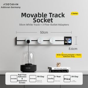 aodoran | Smart Display Sliding Track Outlet