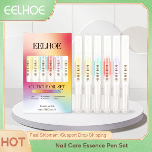 Eelhoe Nail Care Essence Pen Set Prevent Agnail Lasting Nourishing Reduce Black Cuticle Improve Nutrition Hand Nail Oil Pens Kit