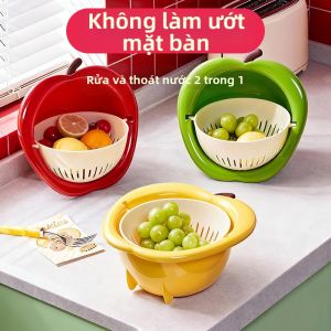 Giỏ Rửa và Lưu Trữ Hoa Quả trong Bếp