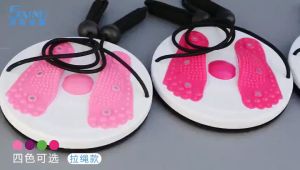 จานทวิตส์พร้อมเชือก จานหมุน กระชับเอว ต้นขา ต้นแขน สะโพกมีให้เลือก 4 สี