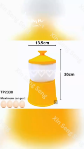 TP 2338 Half Boiled Egg Container/Half Boiled Egg Maker Bekas Telur Separuh Masak Breakfast Half Boiled半熟蛋盅 / 半熟蛋制作器