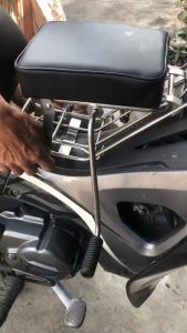 [ ĐÔN SỐ ] GHẾ ĐÔN SỐ INOX YÊN NỆM ĐEN