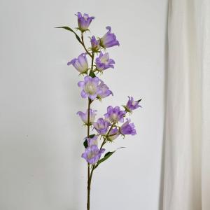 YESPERY Wind Chime Artificial Flowers Decoration Campanula Fake Flowers Bouquet Lily Of The Valley Realistic Bellflower Vase Arrangement