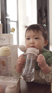 HAENIM - NOTHING Straw Cup Handle ชุดหลอดหัดดูดพร้อมมือจับ สำหรับแก้วหัดดื่ม