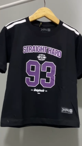 Kaos Baseball Oversize Strip SURFSIDE Anak 1-12  Tahun Catton Combed 24s Lantanakids