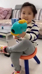 Đồ Chơi bắɴ Bóng Dính Khủng Long – Ném Bóng Luyện Phản Xạ Phối Hợp Tay Mắt Cho Bé  Gumi Toy