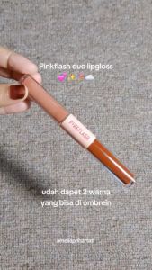Pinkflash Duo Lipgloss DoubleSense 2IN1 Lipstick Ombrelips Liquid Matte