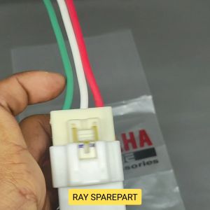 SOCKET KABEL SPUL SPULL YAMAHA AEROX NMAX LEXI FREEGO SET ORIGINAL / SOKET KABEL MOTOR