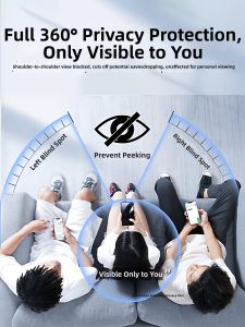 OUXUAN | 360 Degree Anti-Spy Full Coverage Screen Protector