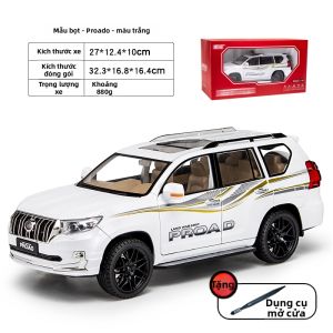 Mô Hình Xe Hơi Prado SUV Đồ Chơi 1:18