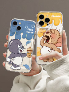 Xiaomi 14 Womens Full Cover Anti-Fall High-End Silicone Protective Case Transparent Soft Creative Mi11 Shell 10por Protection Cover Civi