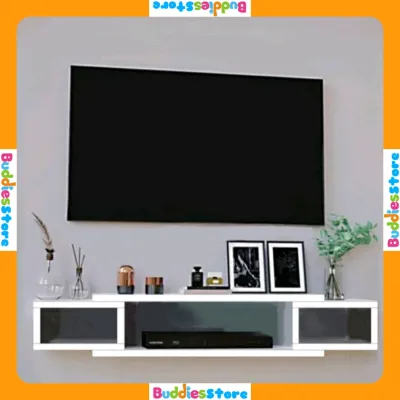 RAK GANTUNG TV MINIMALIS RAK HIAS MEJA TV TERMURAH BRAND AMANAH DECORATION RKA112 - RAK HIAS