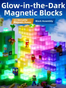 MAIMITONG | Glow in the Dark Magnetic Blocks