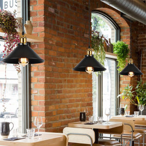 Vintage Pendant Light Led Chandelier Lampshade Loft Retro Chandelier Pendant Lamp E27 Base Industrial Hanging light Edison Home Lighting for Living Room