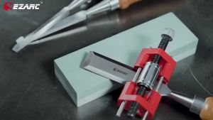 EZARC Chisel Honing Guide Tool Knife SharpenersChisel Sharpening Jig for Chisels 1/4" to 2-1/2" and Planes 1/4" to 3-7/8"