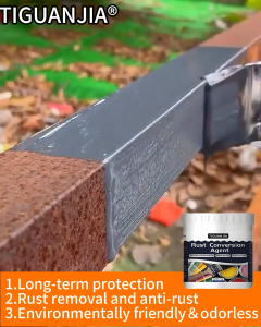 【24 hours delivery】anti rust paint for metal 2000g rust paint primer coating rust converter antirust paint metal cat besi anti karat metal rust remover for metal paint anti rust treatment rusty paint cat anti karat heavy duty anti corrosion paint 防锈漆 防锈铁漆