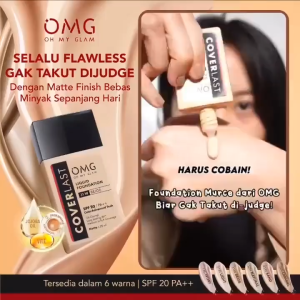 LADY LOOK | OMG Oh My Glam Coverlast Liquid Foundation