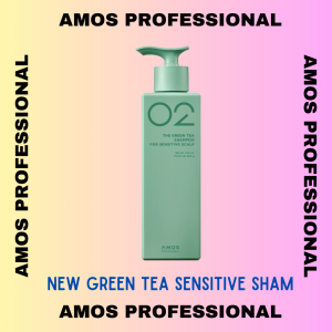 [AMOS PROFESSIONAL]  >> 2025 ORIGINAL KOREA IMPORTED PACKAGING >> GREEN TEA Shampoo Sensitive 500ml (NEW 2025)