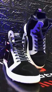 MOKOTO ELITE SERIES HIGH CUT RIDING SHOES WITH GAMUZA RUBBER BODY AND REFLECTIVE LINES