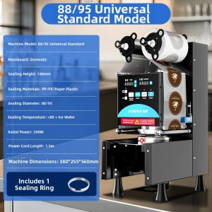 Commercial Automatic Beverage Sealing Machine for Tall Cups
