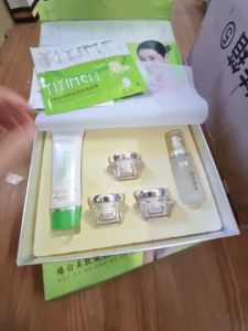(CHÍNH HÃNG) Bộ Mỹ Phẩm Yiyimei 5in1 Kem Dưỡng Trắng Da Xóa Mờ Sạm Nám Tàn Nhang