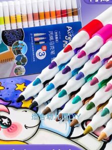 Hộp 60 bút màu ACRYLIC Marker ĐẦU NHỌN CHỐNG THẤM NƯỚC Không Vẽ Lên Đồ Vật Nhẵn lau được khi dính lên da Bút Màu Dùng Trên Bề Mặt Nhẵn Mực Gốc Alcohol Cho Trẻ Em - Lazada