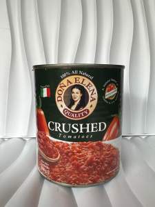 Doña Elena Crushed Tomatoes 800g - 100% All Natural - Canned Food - Food Staples & Cooking Essentials