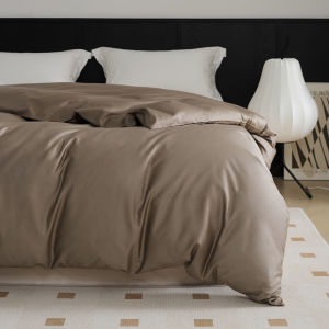 100% Pure Cotton Long Staple Pillowcase Single Piece Hotel Style Bedding Cover Skin Friendly Solid Color Fabric from China